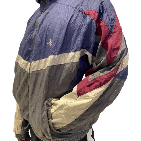 1996 JC Penny Olympics windbreaker large - Picture 1 of 4